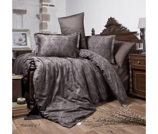Lenjerie de pat satin clasy king size (kavala v1)